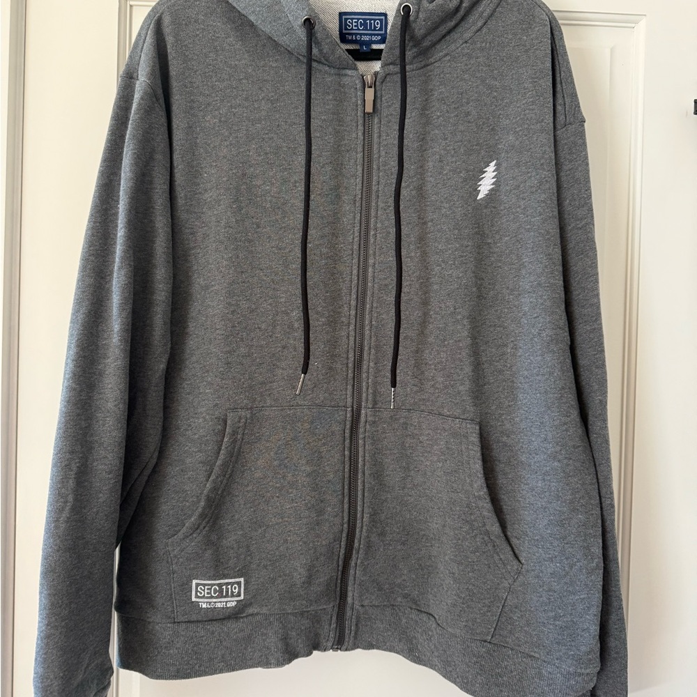 Section 119 Grateful Dead Men's Full Zip Hoodie